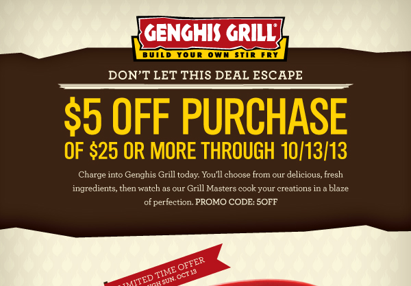 Genghis Grill